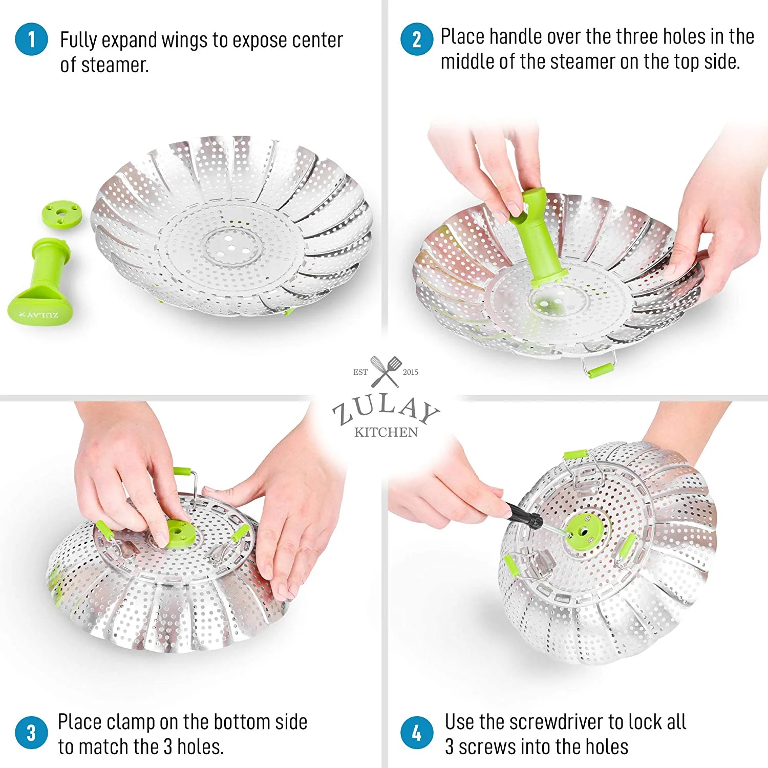 Vegetable Steamer Basket - Image 3