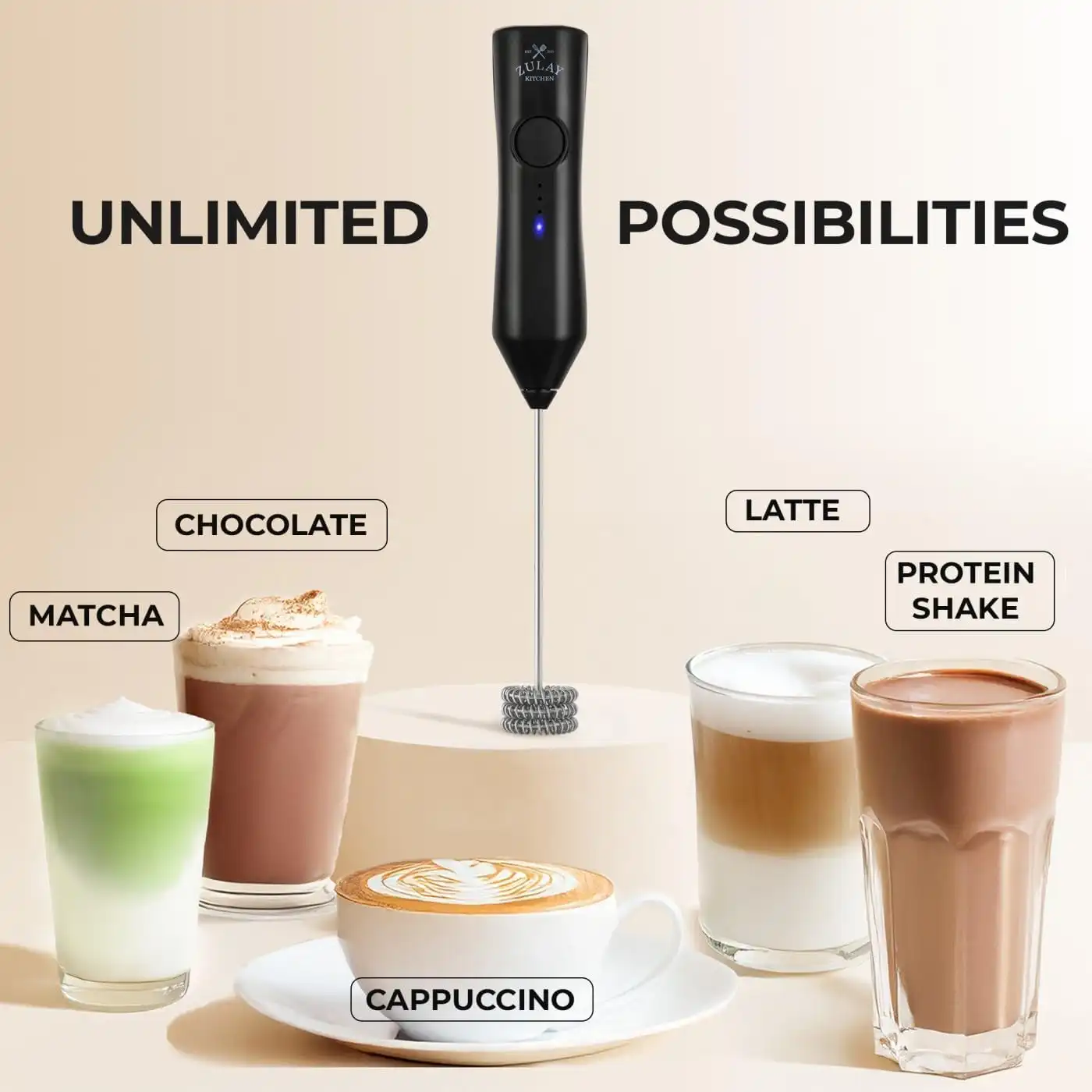 Dynamic Rechargeable Milk Frother - Image 6