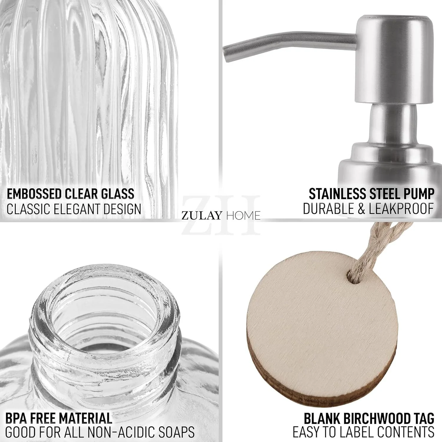 Clear Hand Soap Dispenser - Image 4