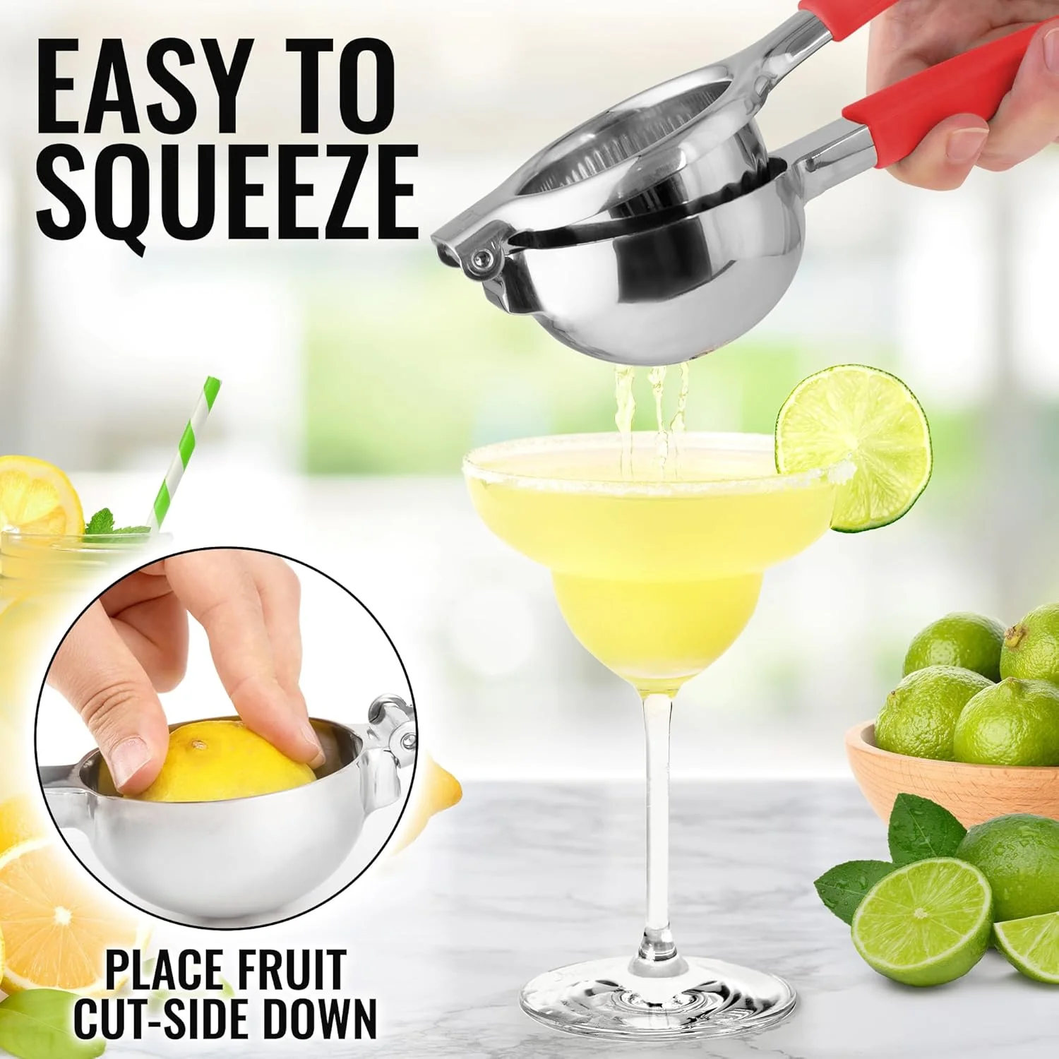 Stainless Steel Lemon Squeezer - Image 8