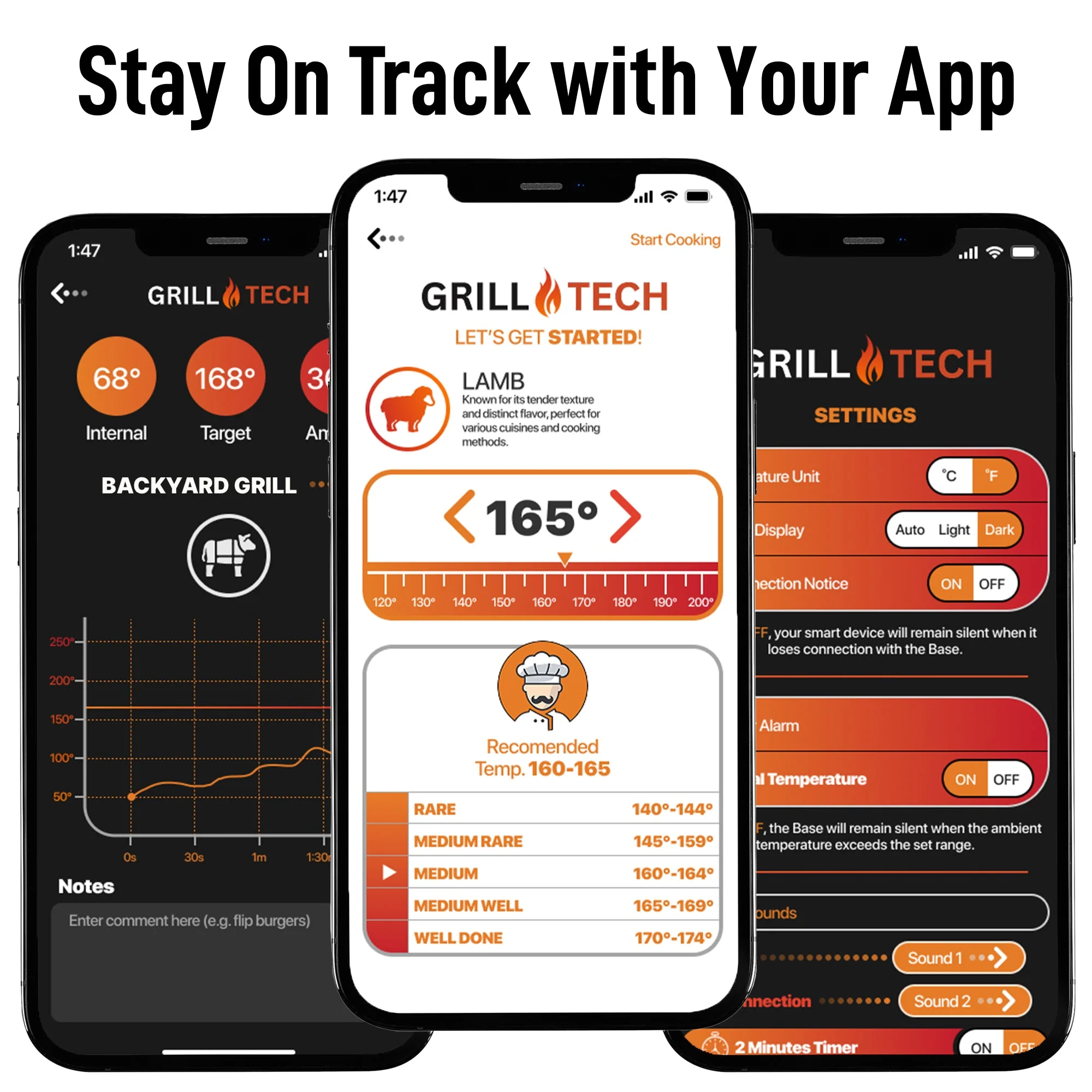 Grill Tech Wireless Meat Thermometer - Image 8