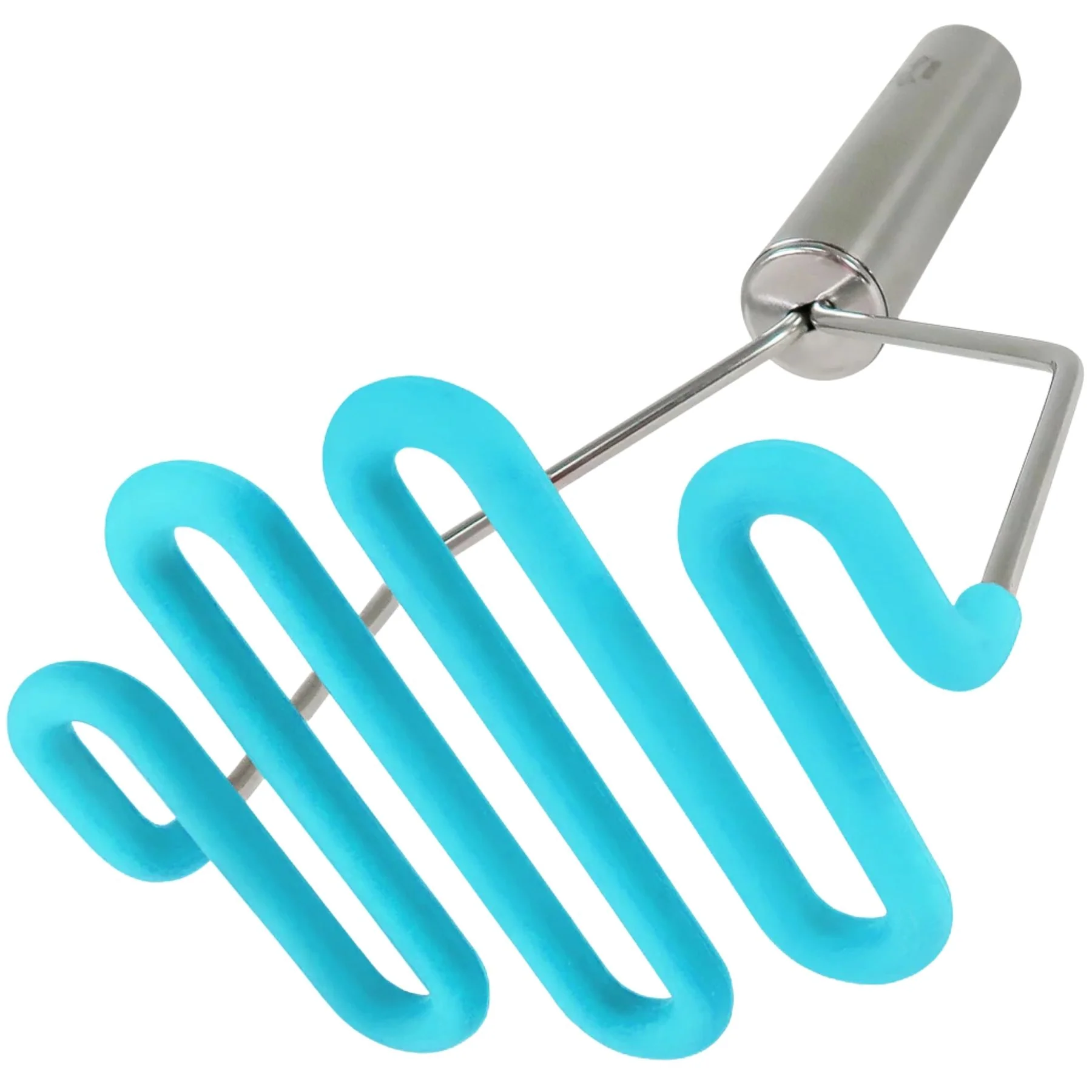 Silicone-Coated Potato Masher - Image 2