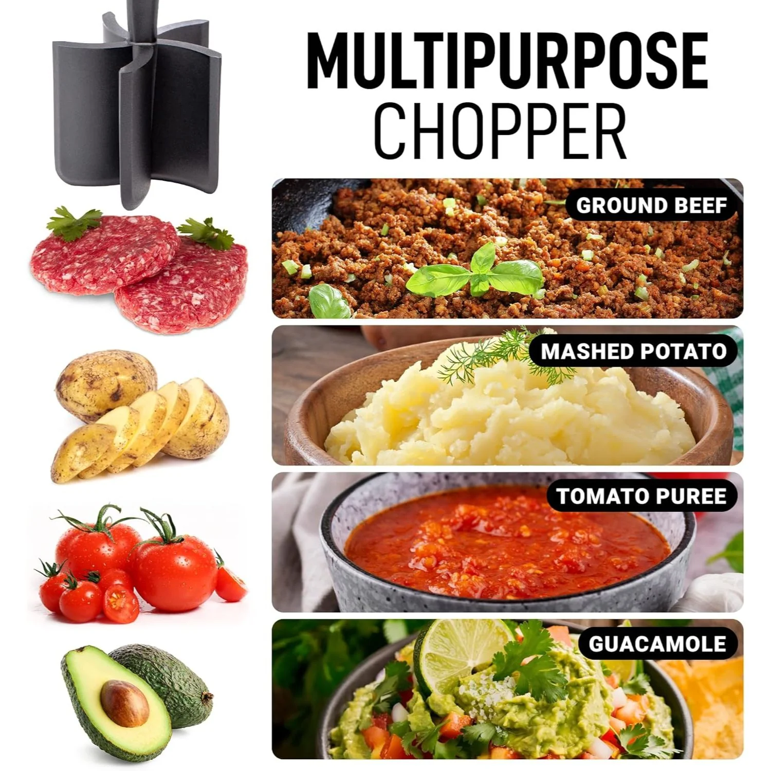 Premium Ground Beef Chopper - Image 3