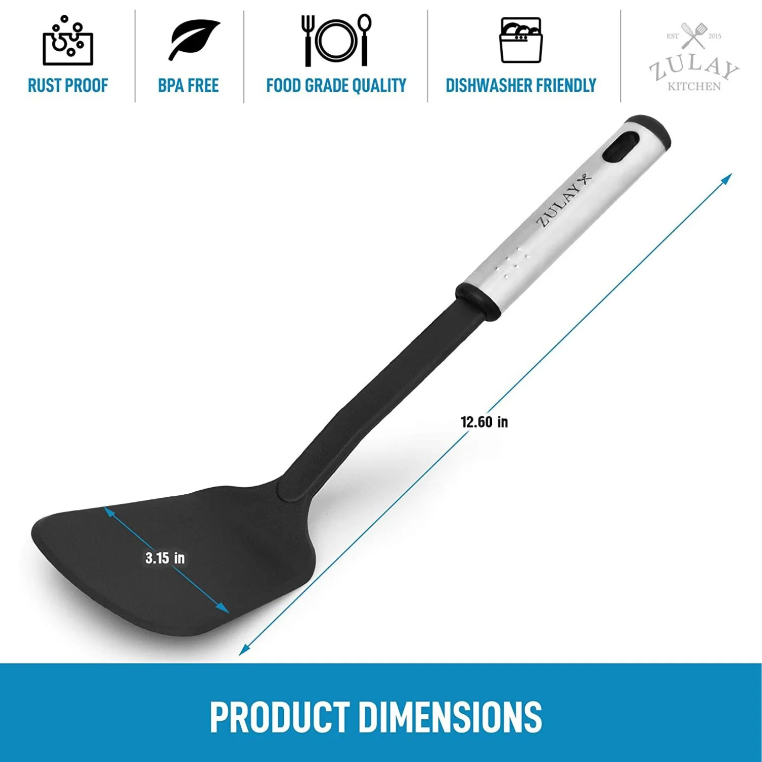 Nylon Spatula (12.5 inch) - Image 3