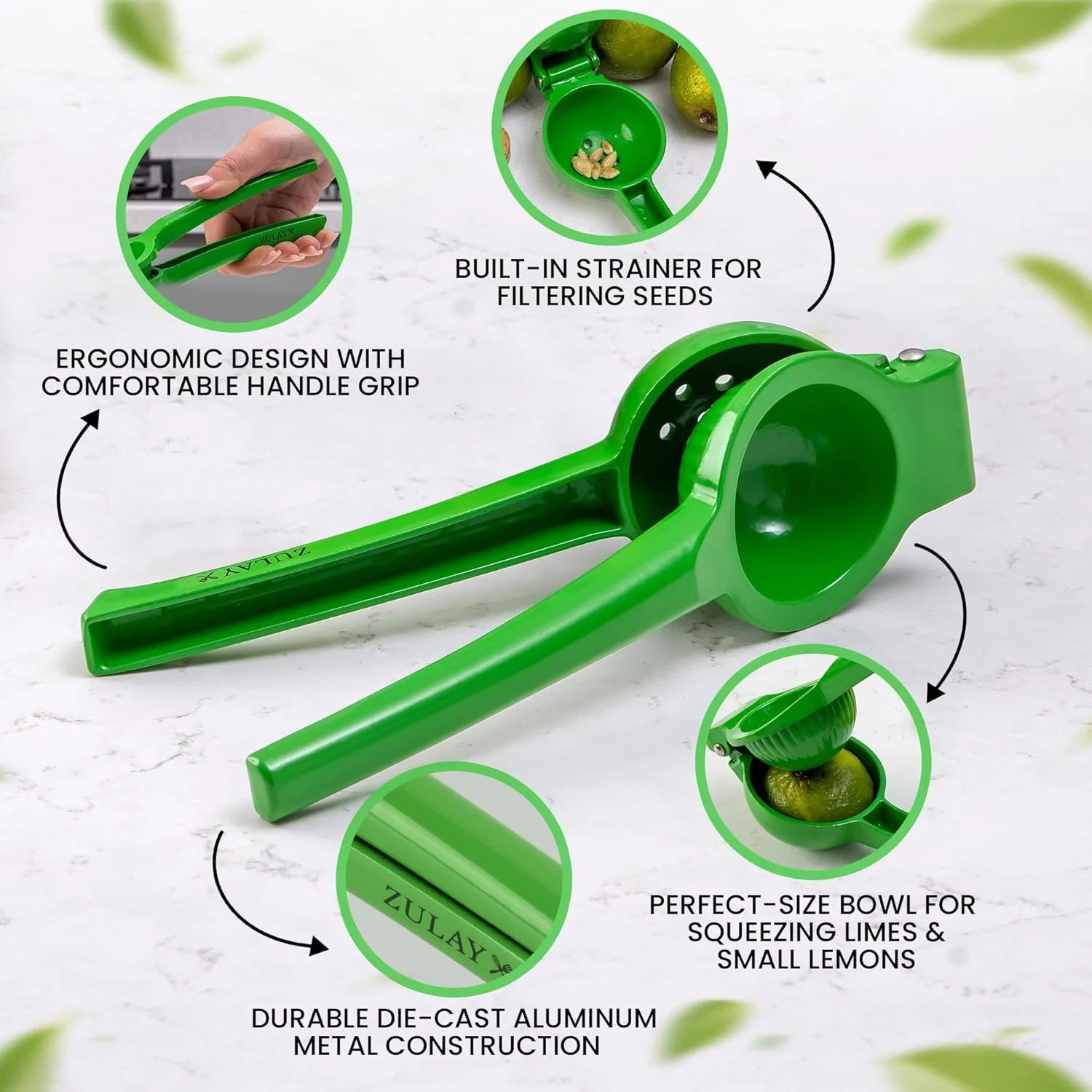 Premium Metal Lime Squeezer - Image 3