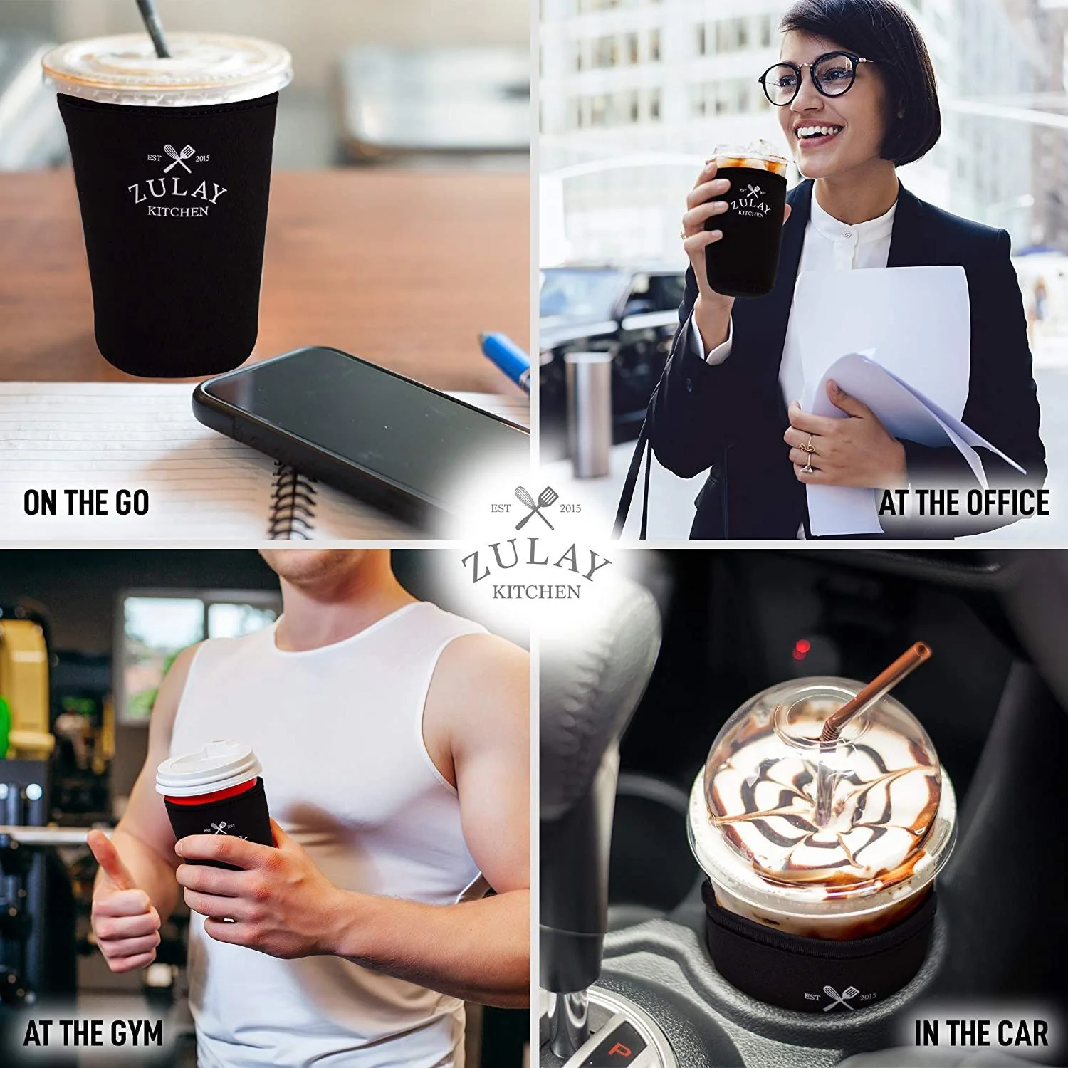 Reusable Iced Coffee Sleeve - Image 5