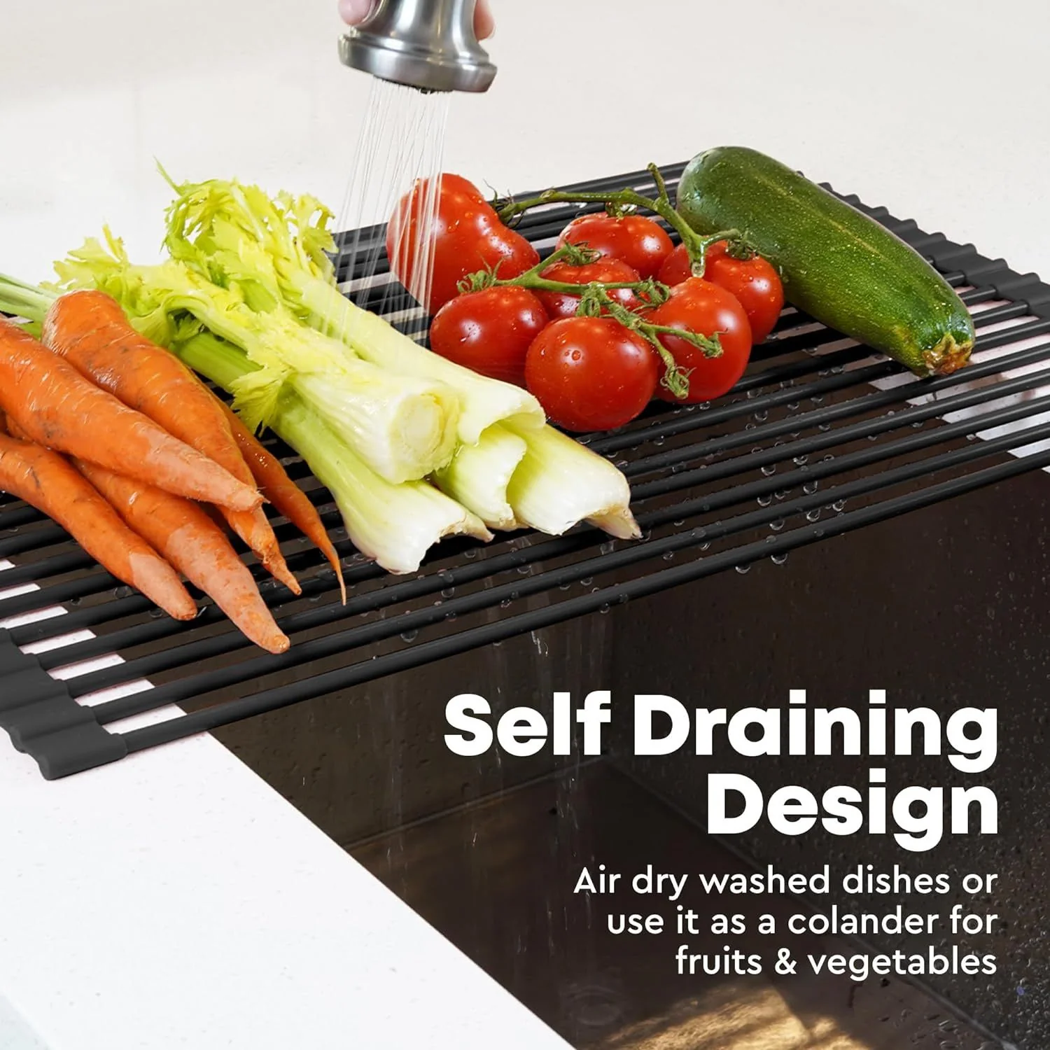 Roll-Up Sink Drying Rack (20.5") - Image 9
