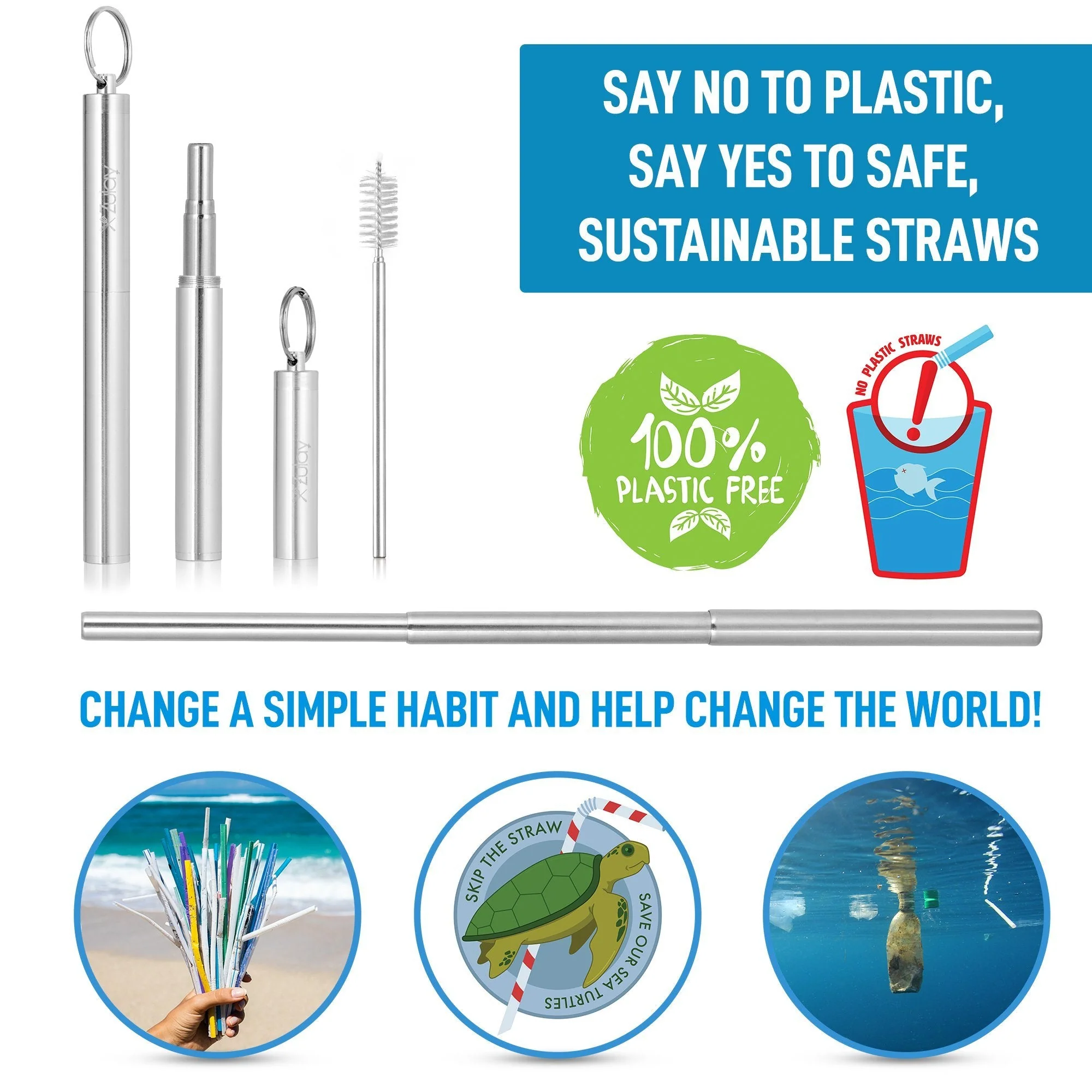 Stainless Steel Straw - Image 2