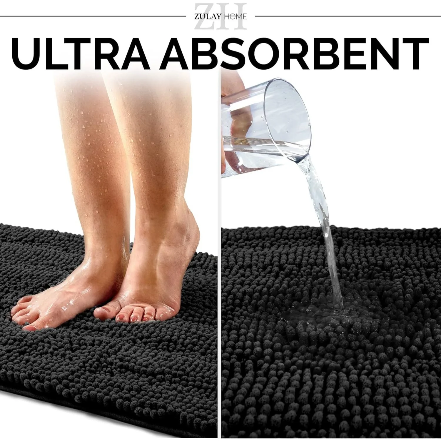 Soft Shaggy Bathroom Rug - Image 4