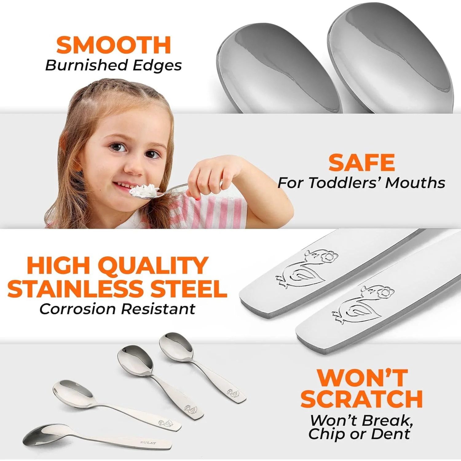 Flatware Set Spoons & Forks for Toddlers - Image 4