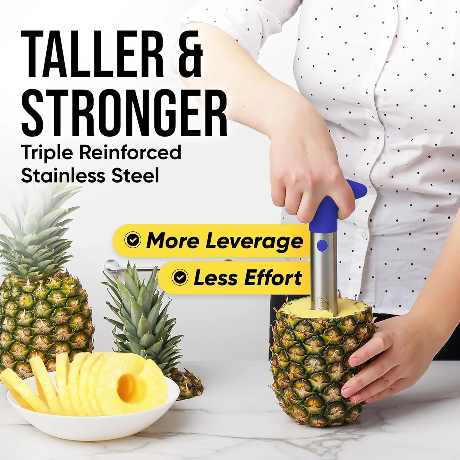 Stainless Steel Pineapple Corer - Image 9