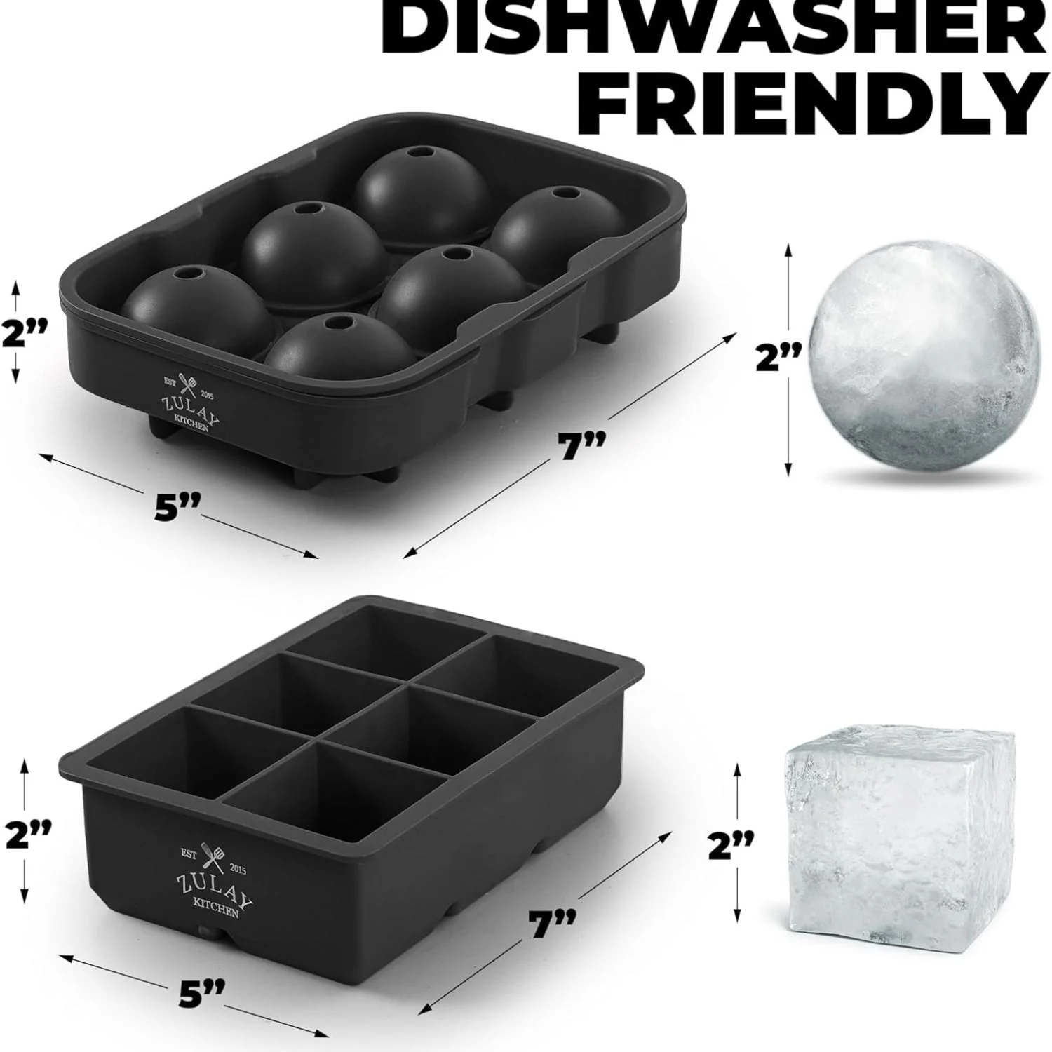 Square and Ball Mold (Set of 2) - Image 3